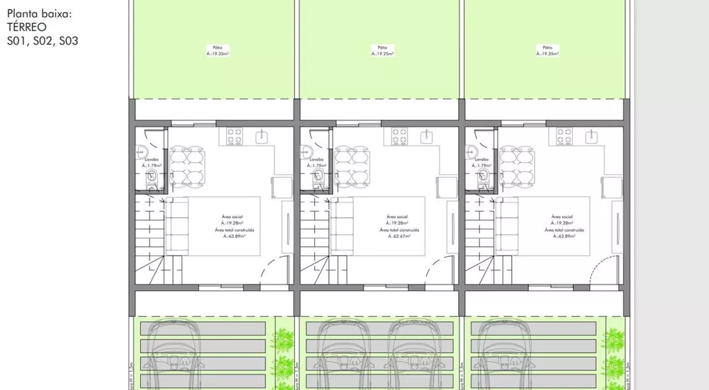 Sobrado à venda com 2 quartos, 63m² - Foto 3