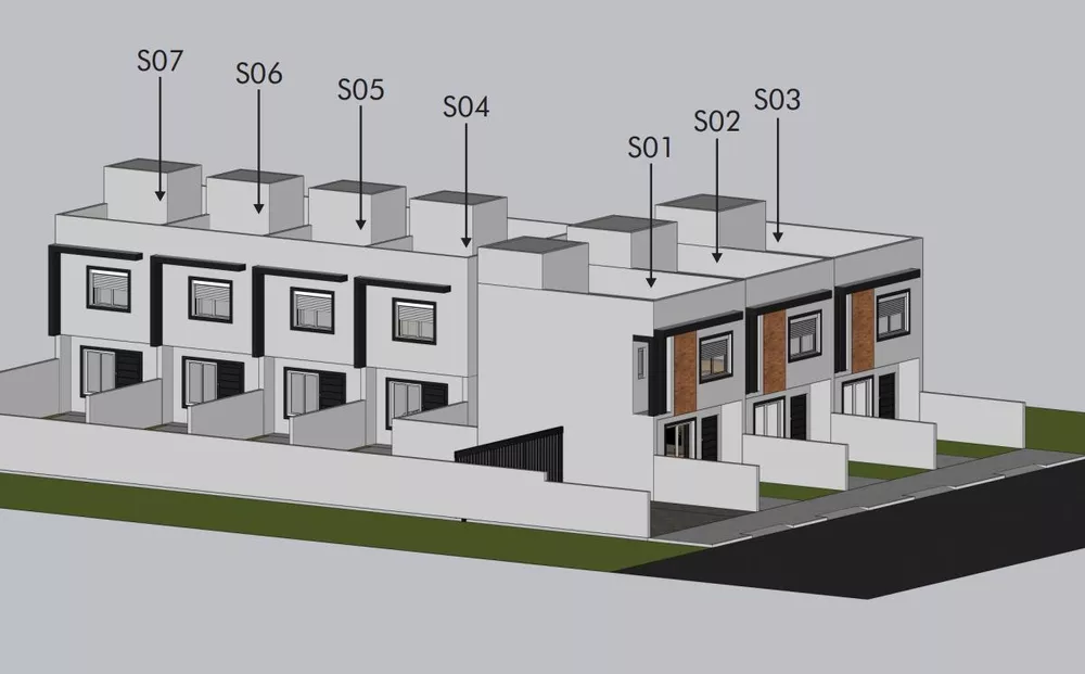 Sobrado à venda com 2 quartos, 63m² - Foto 2