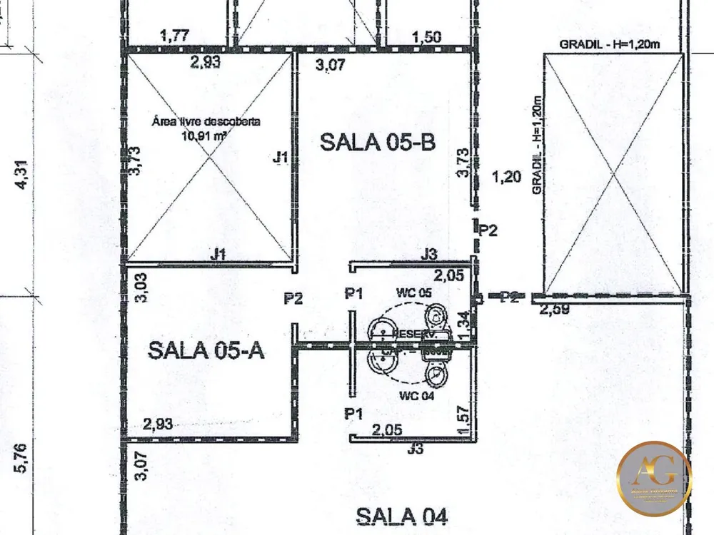 Sala-Conjunto, 38 m² - Foto 13