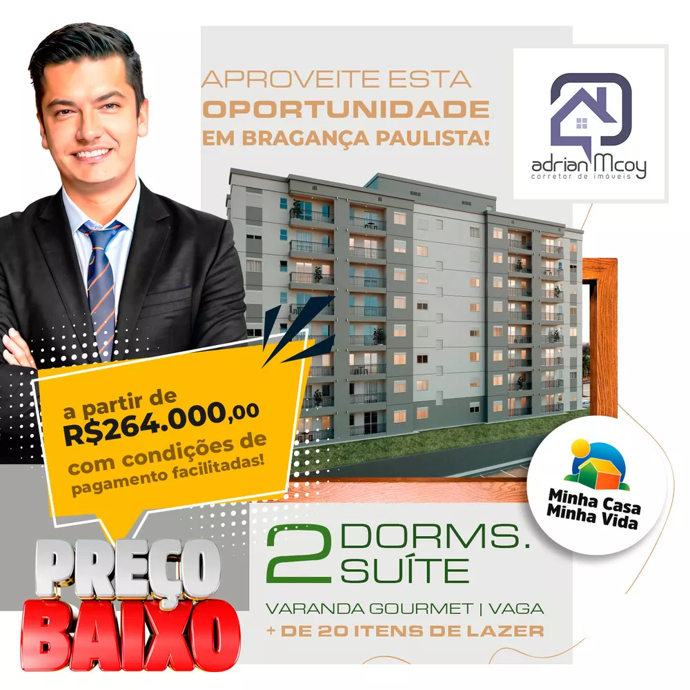 Apartamento à venda com 2 quartos, 54m² - Foto 1