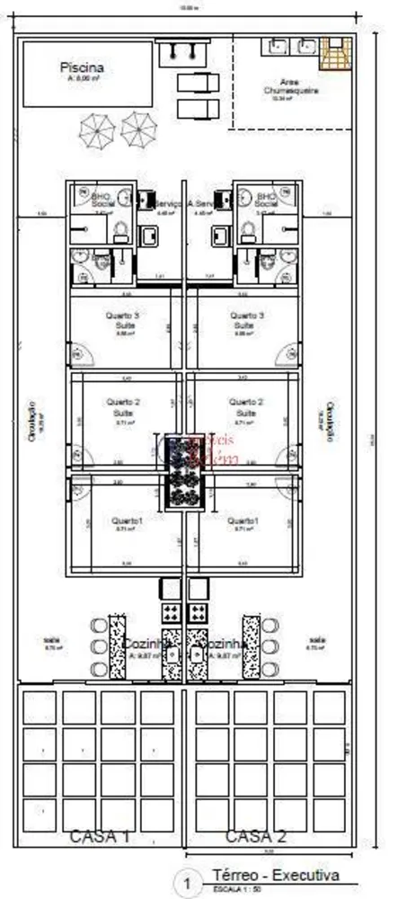 Casa, 3 quartos, 240 m² - Foto 2
