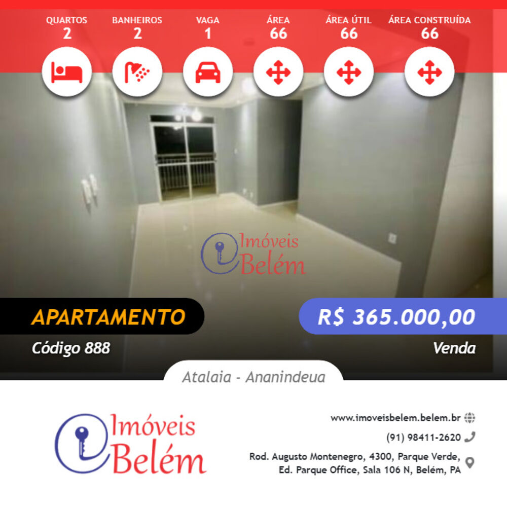 Apartamento, 3 quartos, 66 m² - Foto 1