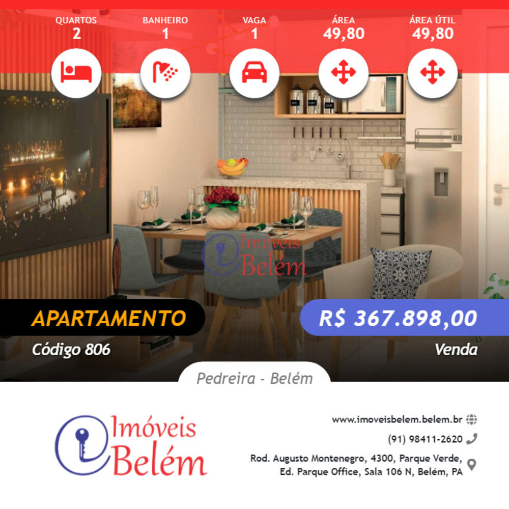 Apartamento, 2 quartos, 49 m² - Foto 1