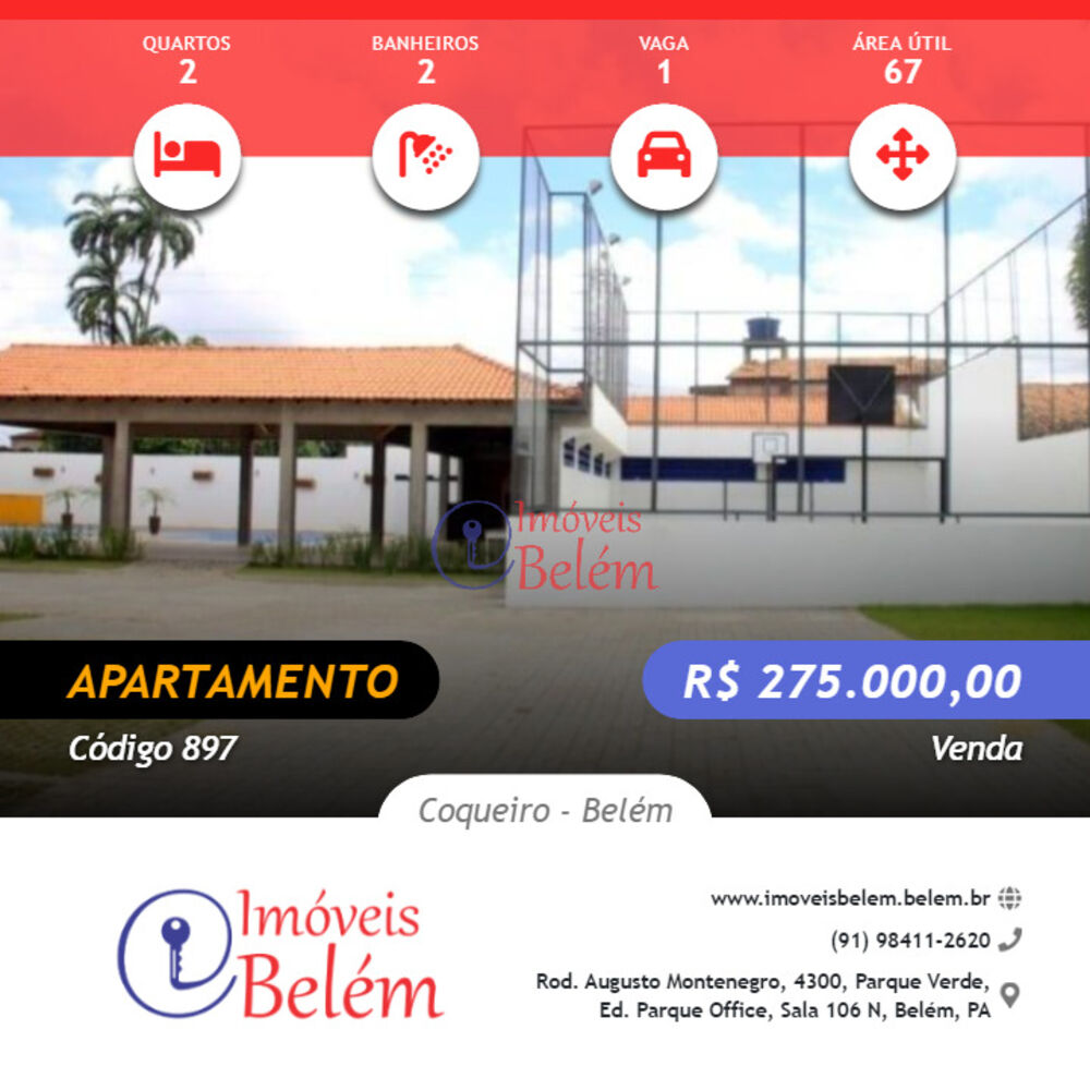 Apartamento, 2 quartos, 67 m² - Foto 1