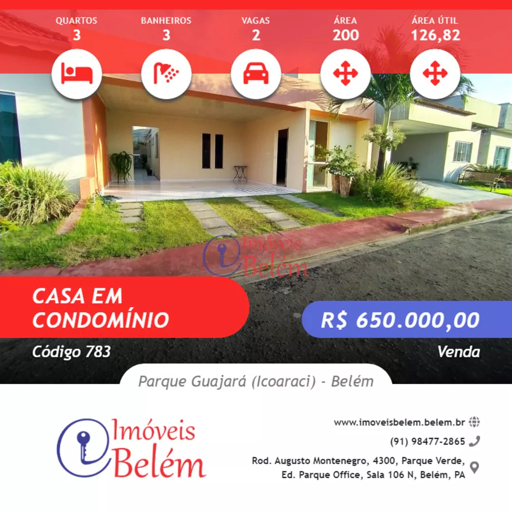 Casa de Condomínio à venda com 3 quartos, 126m² - Foto 1