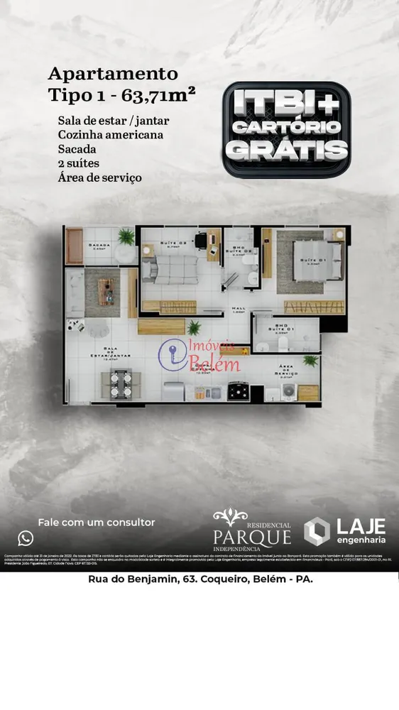 Apartamento, 2 quartos, 63 m² - Foto 20
