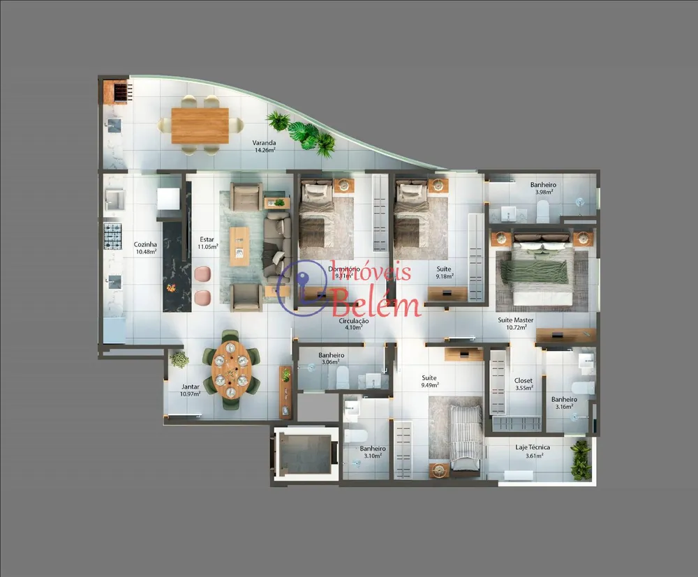 Apartamento, 3 quartos - Foto 16