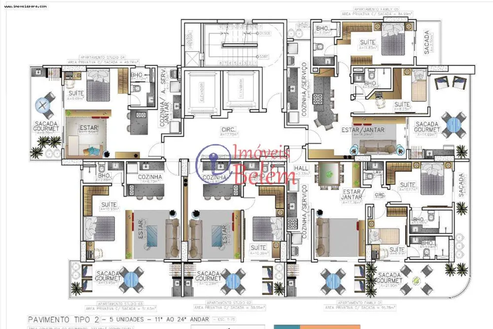Apartamento, 1 quarto, 40 m² - Foto 11
