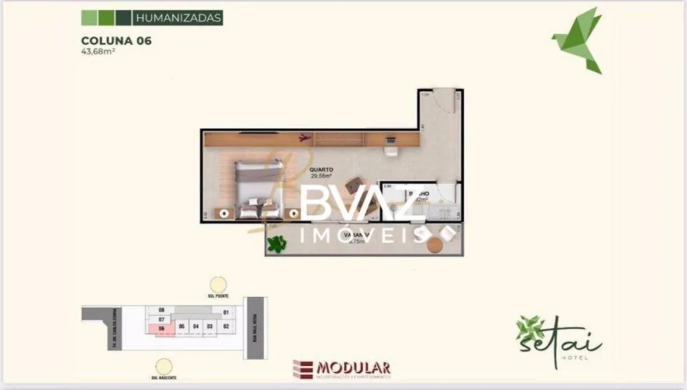 Apartamento, 1 quarto, 32 m² - Foto 19