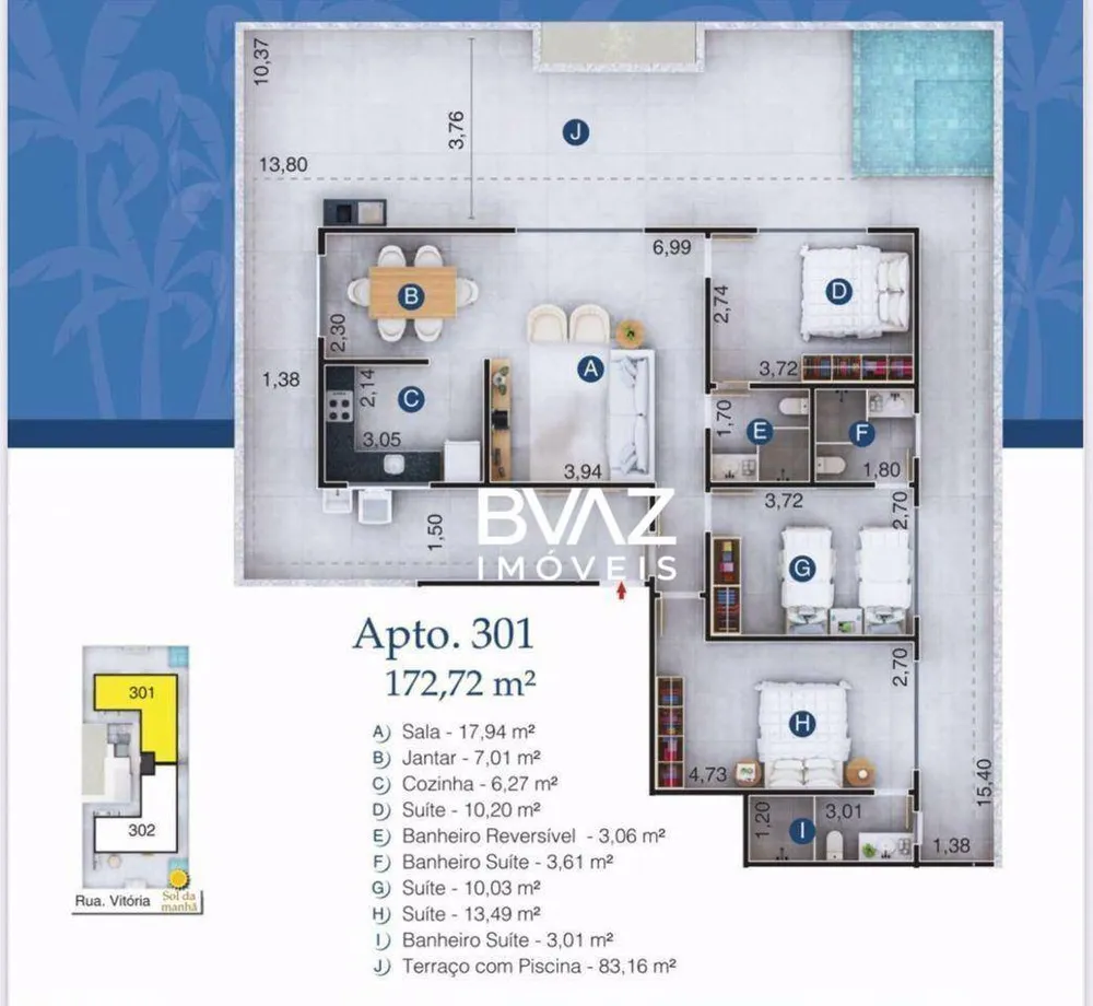 Apartamento, 2 quartos, 72 m² - Foto 15