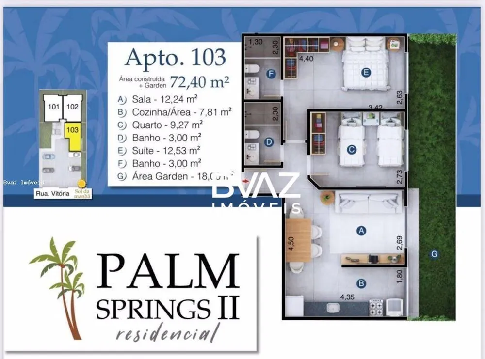 Apartamento, 2 quartos, 72 m² - Foto 6