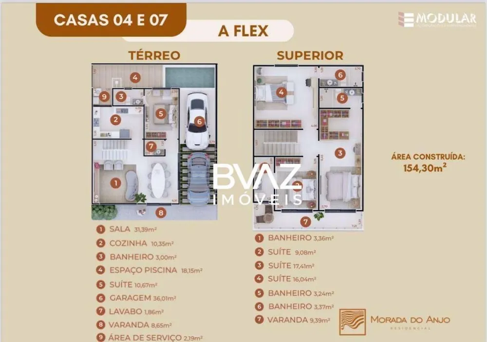 Casa de Condomínio, 4 quartos - Foto 38