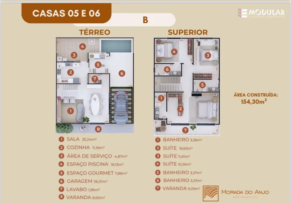 Casa de Condomínio, 4 quartos - Foto 9