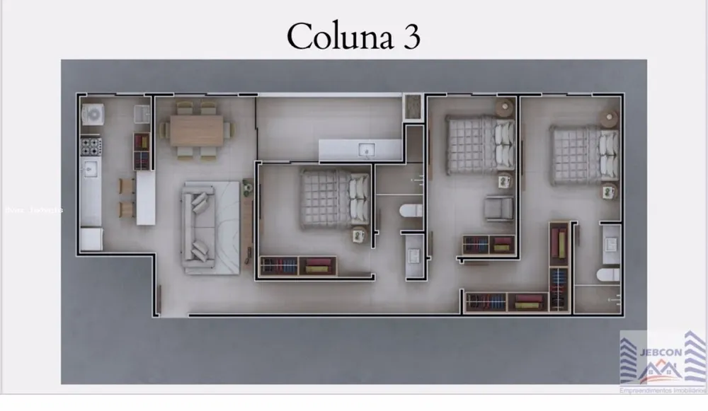 Apartamento, 2 quartos, 77 m² - Foto 10