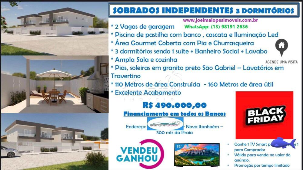 Sobrado, 3 quartos, 110 m² - Foto 7