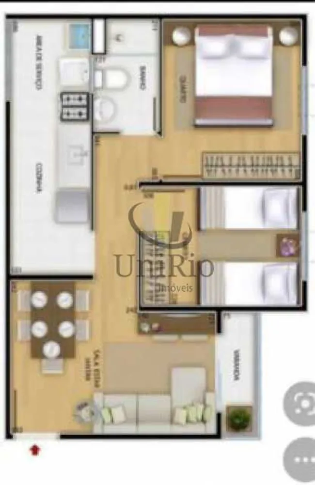 Apartamento, 2 quartos, 47 m² - Foto 22
