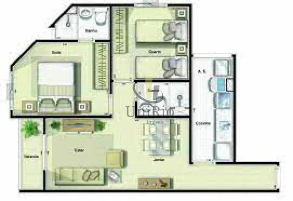 Apartamento, 2 quartos, 60 m² - Foto 7