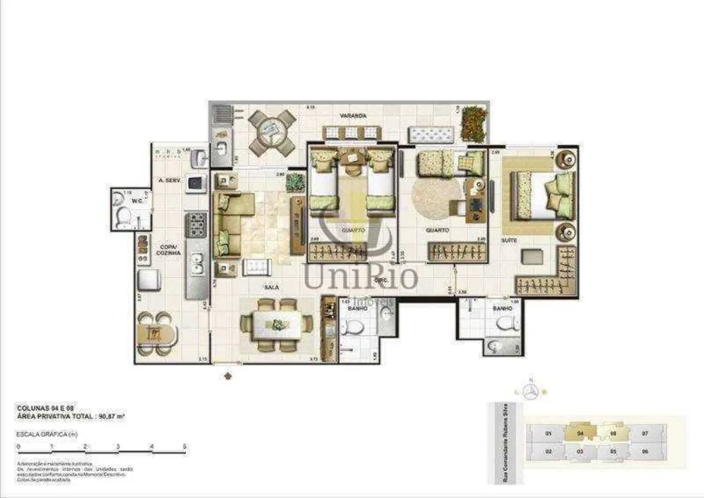 Apartamento, 3 quartos, 91 m² - Foto 21