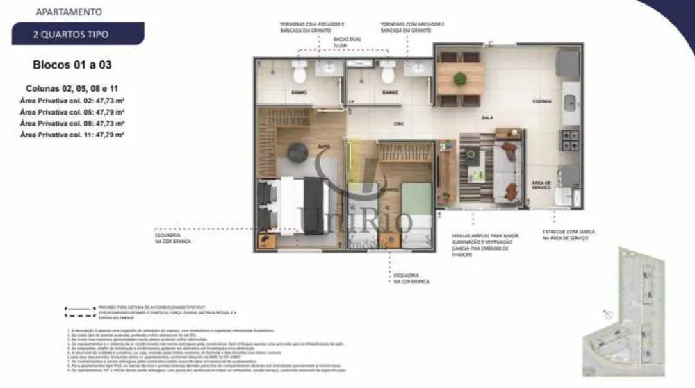 Apartamento, 2 quartos, 48 m² - Foto 24