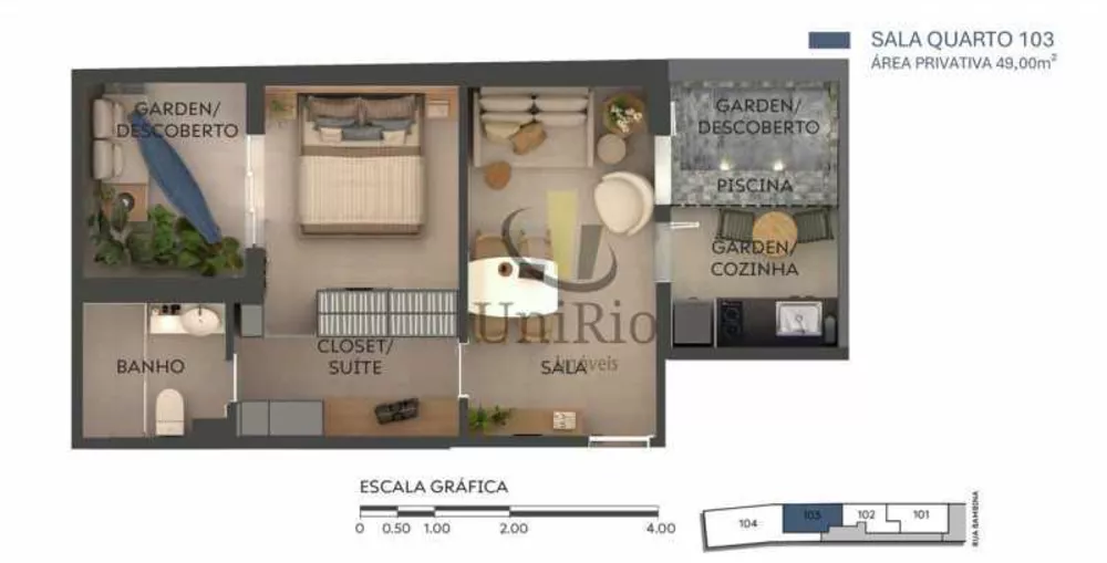 Apartamento, 1 quarto, 49 m² - Foto 15