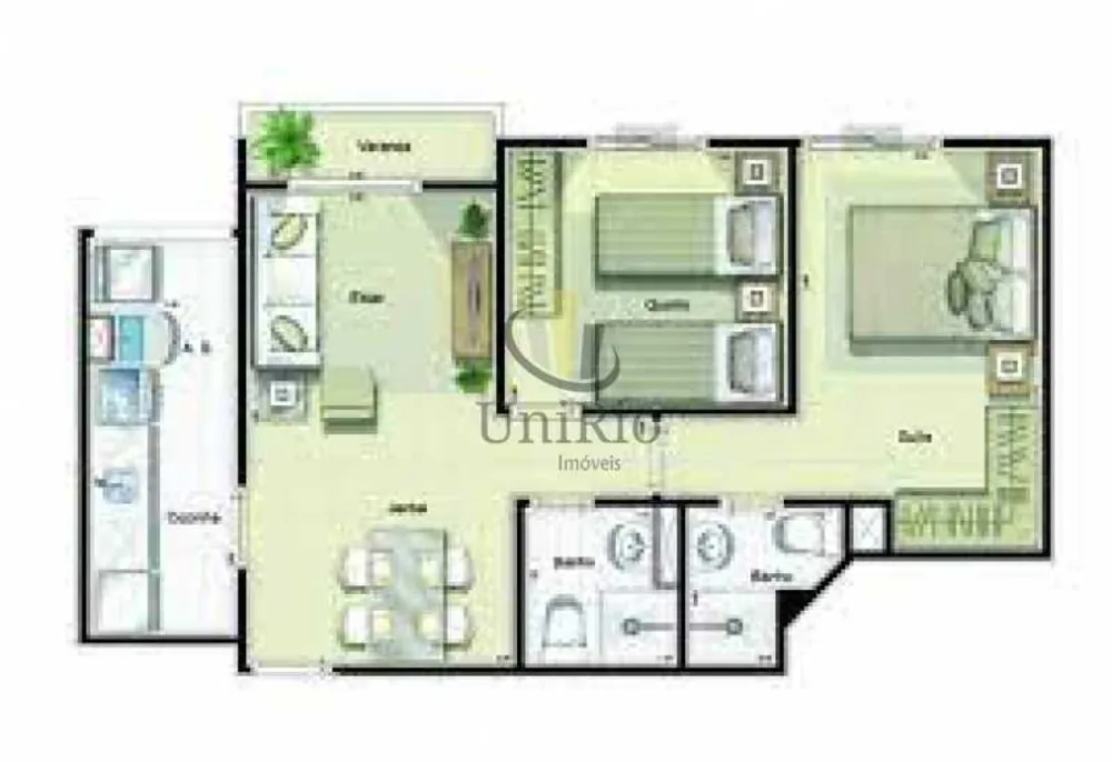 Apartamento, 2 quartos, 60 m² - Foto 16