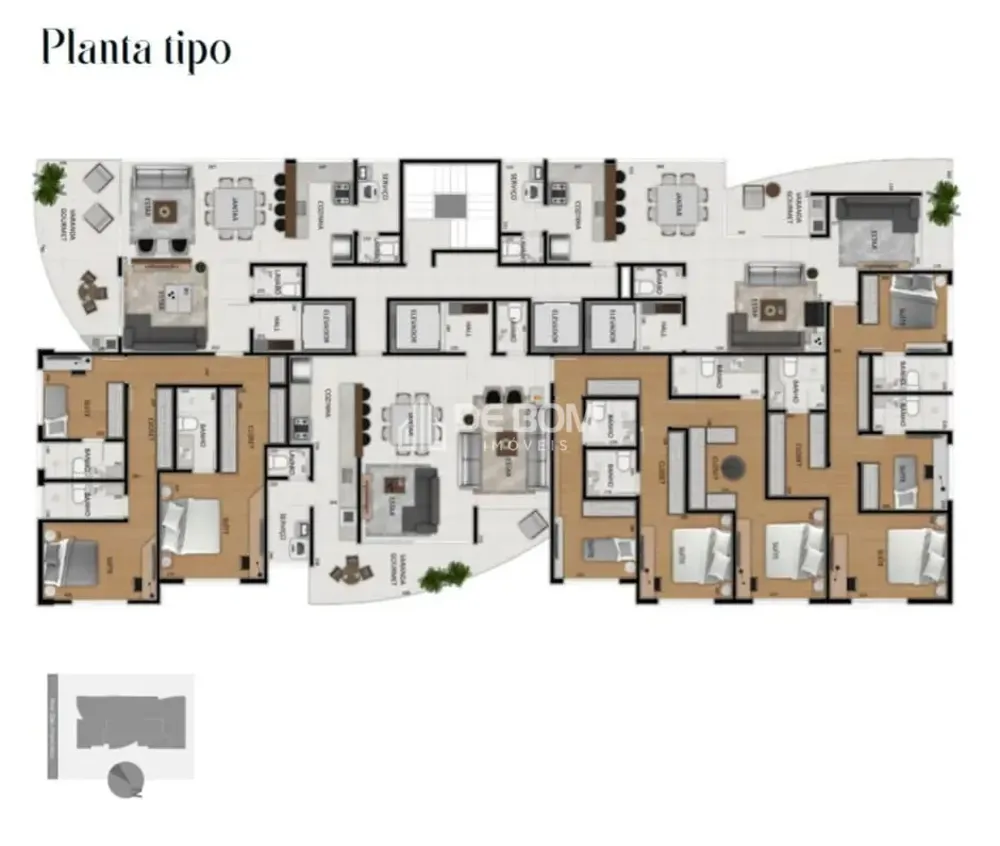 Apartamento, 3 quartos, 150 m² - Foto 23