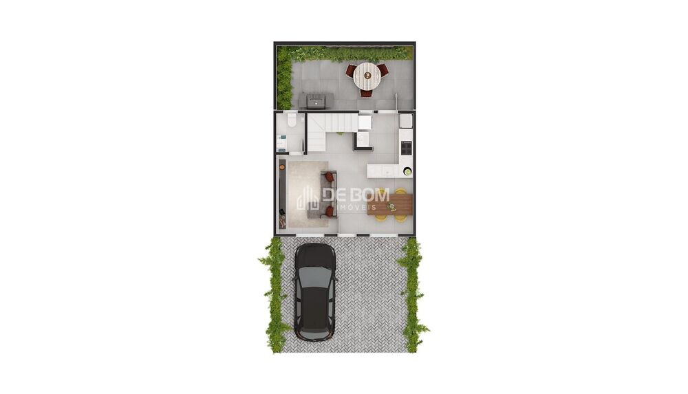 Casa, 2 quartos, 68 m² - Foto 2