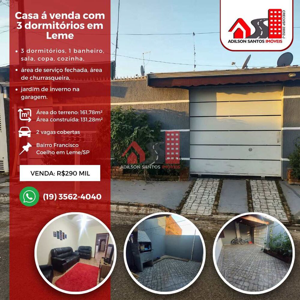 Casa, 3 quartos, 161 m² - Foto 1