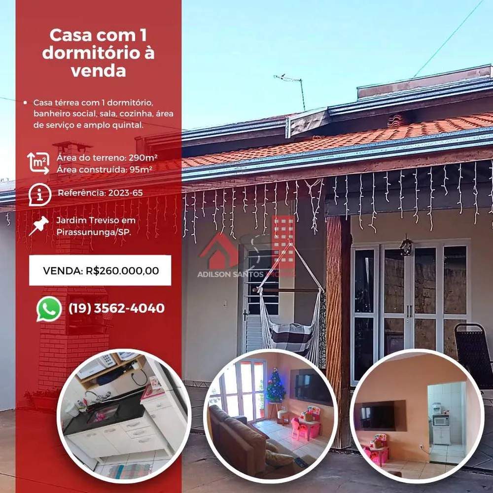 Casa, 1 quarto - Foto 1