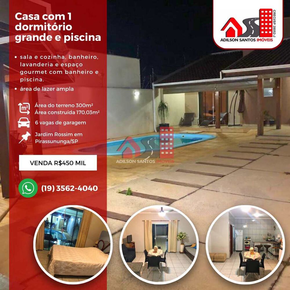 Casa, 1 quarto, 170 m² - Foto 6