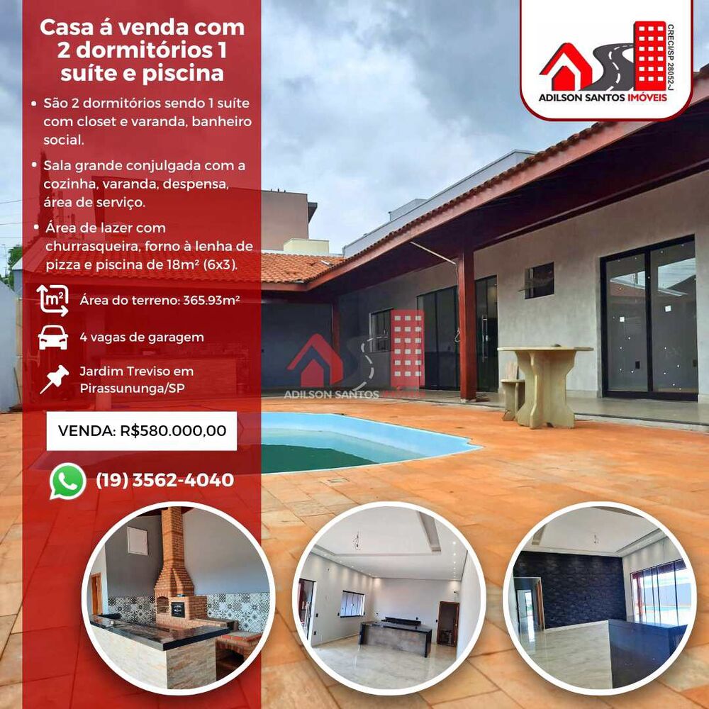Casa, 2 quartos, 365 m² - Foto 1