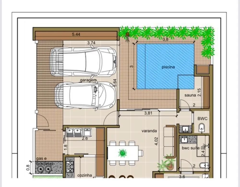 Casa de Condomínio, 3 quartos - Foto 2