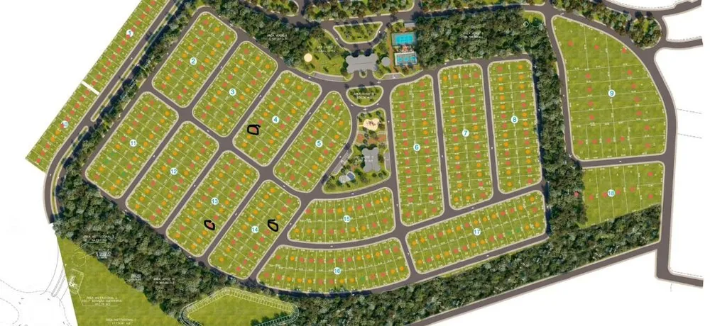 Loteamento e Condomínio, 405 m² - Foto 1