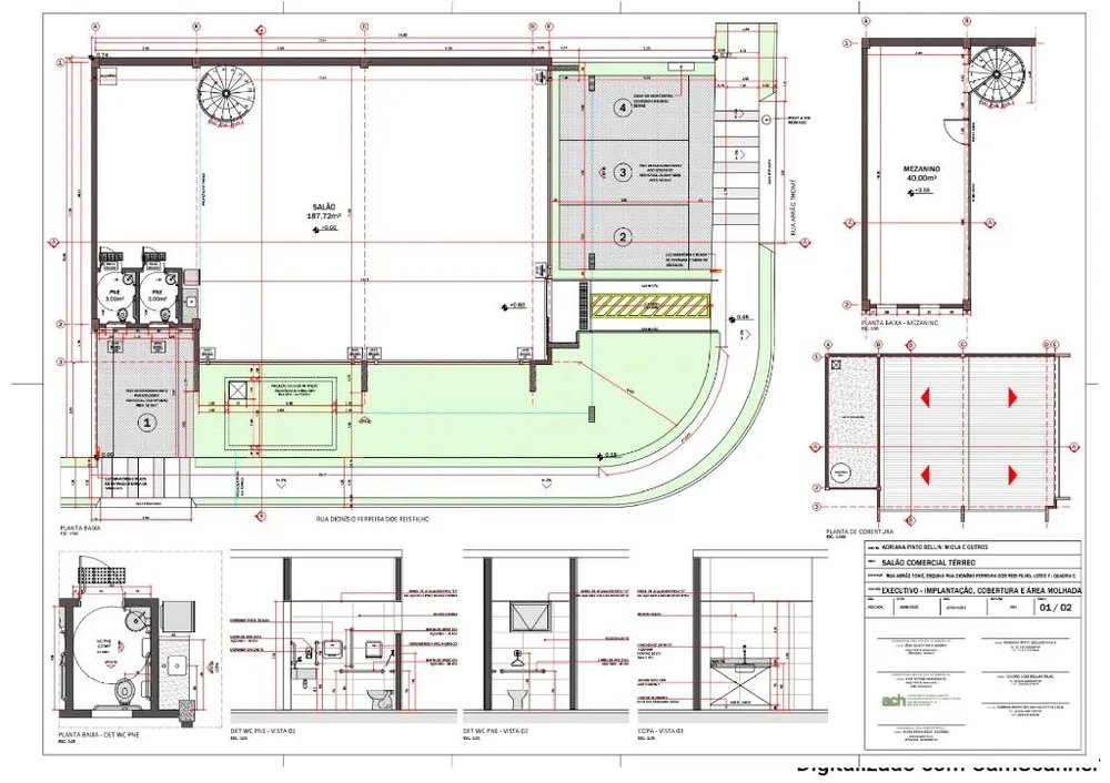 Loja-Salão, 208 m² - Foto 8