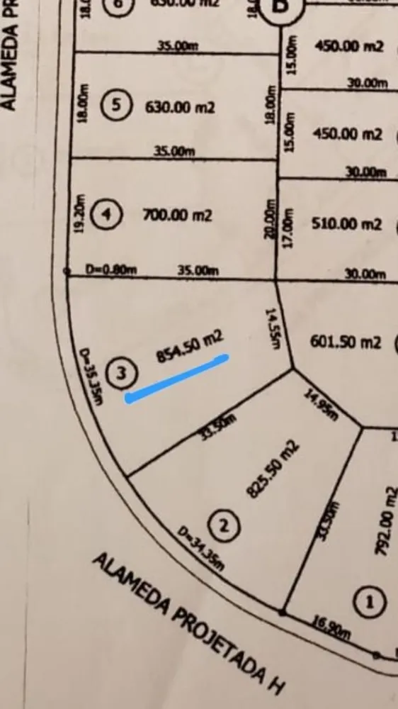 Loteamento e Condomínio, 854 m² - Foto 2