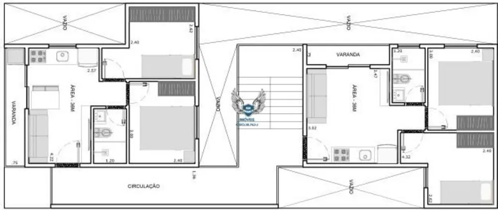 Sobrado, 3 quartos, 181 m² - Foto 6