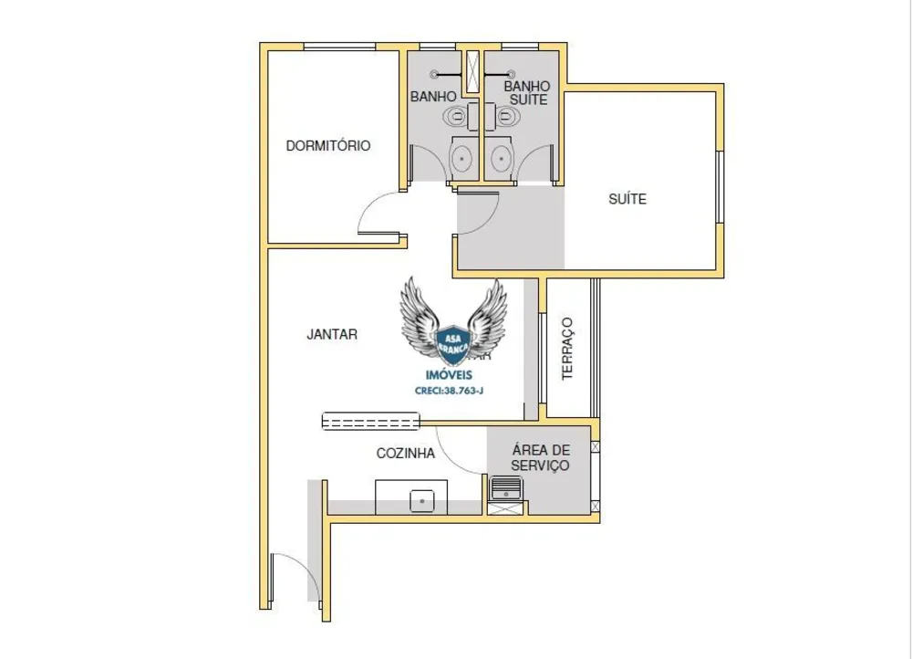 Apartamento, 2 quartos, 54 m² - Foto 4