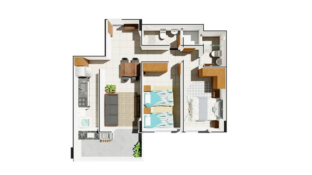 Apartamento, 2 quartos, 69 m² - Foto 6