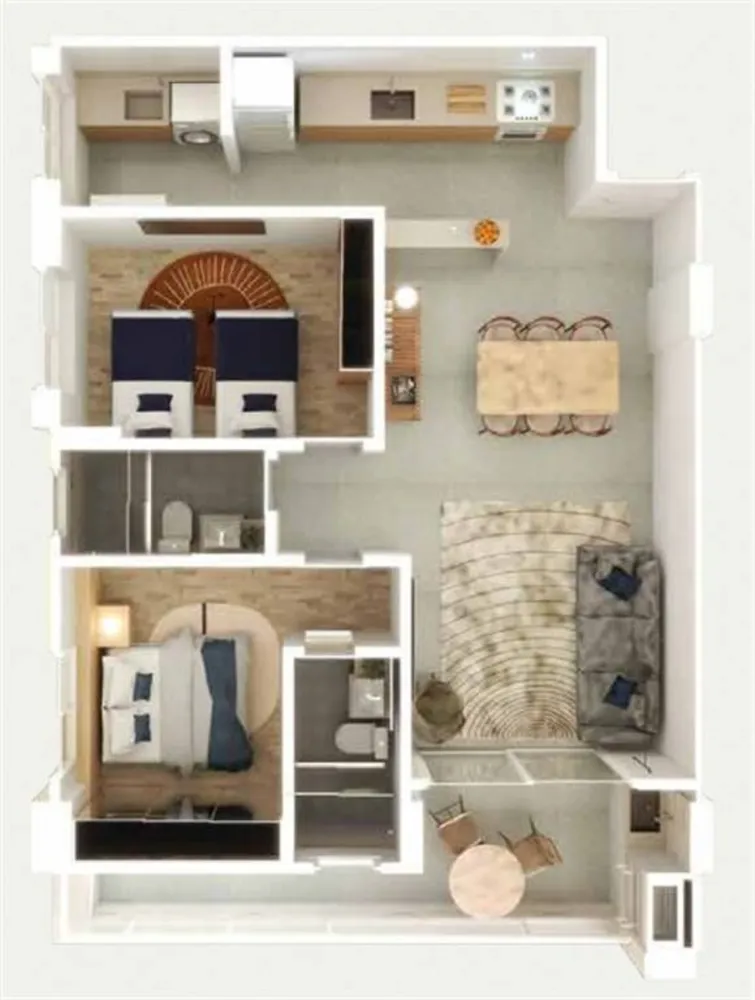 Apartamento, 2 quartos, 76 m² - Foto 3