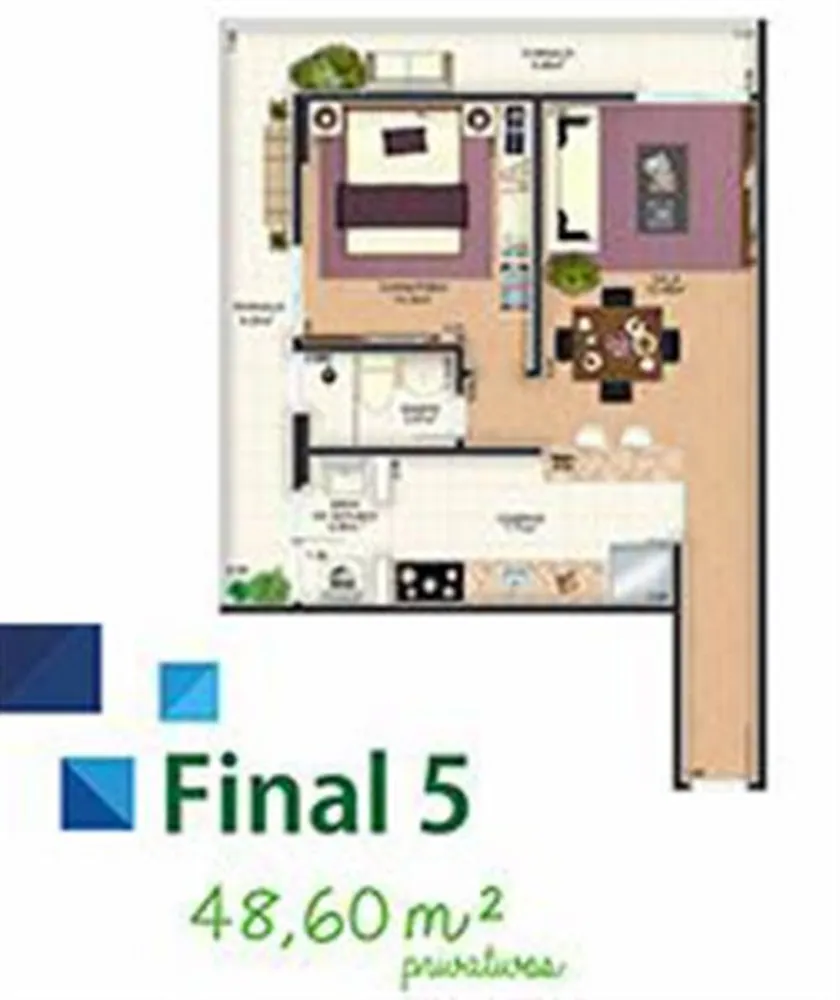 Apartamento, 1 quarto, 63 m² - Foto 4