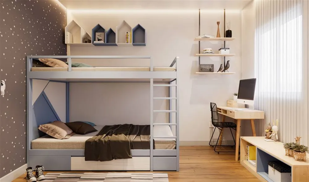 Apartamento, 2 quartos, 76 m² - Foto 3