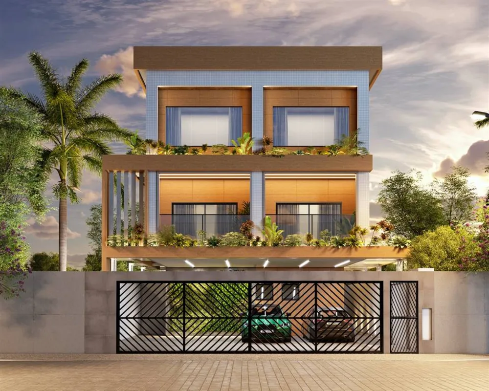 Sobrado, 2 quartos, 59 m² - Foto 1