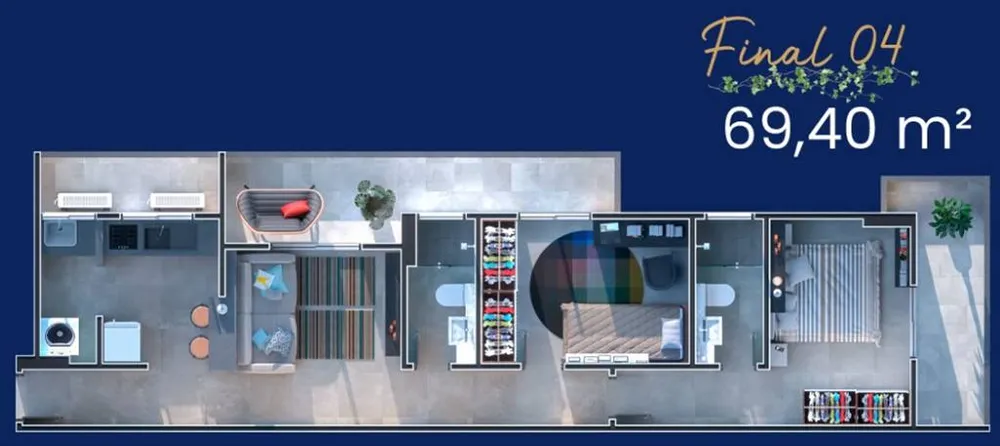 Apartamento, 2 quartos, 64 m² - Foto 6