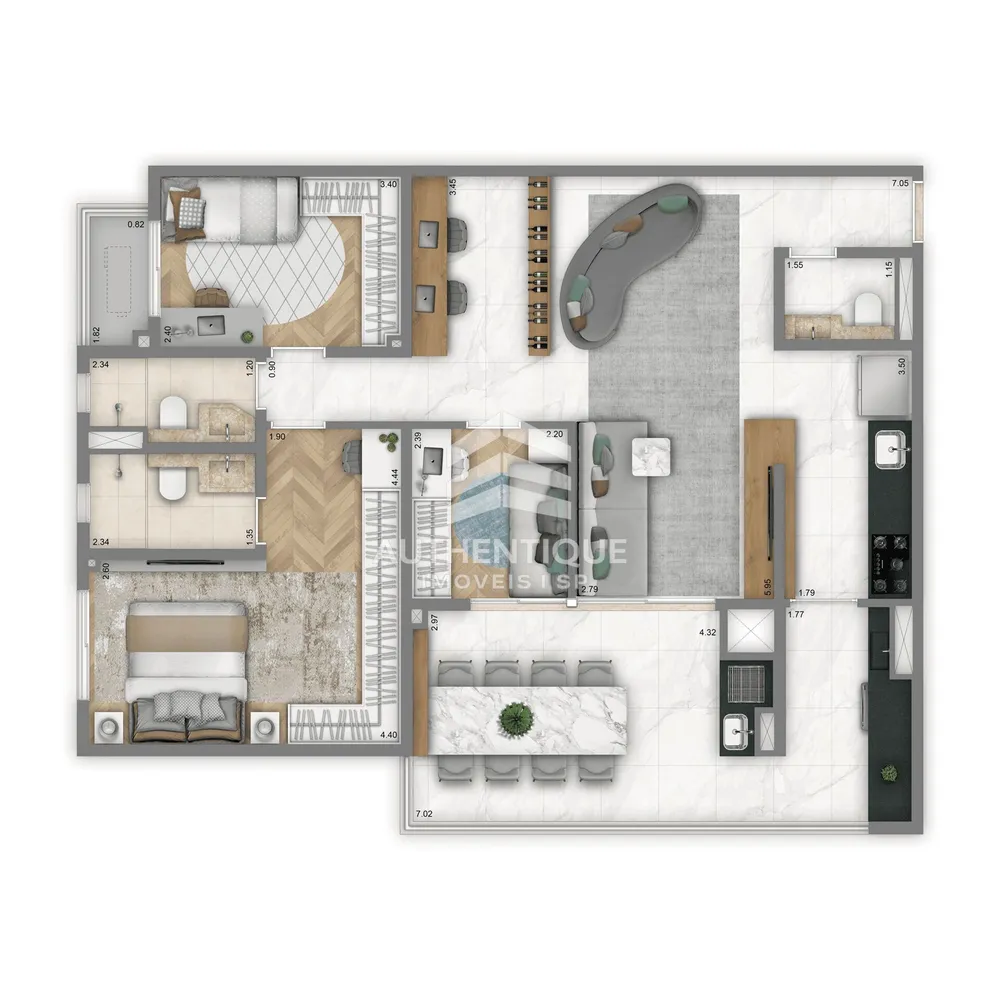Apartamento, 3 quartos, 90 m² - Foto 10