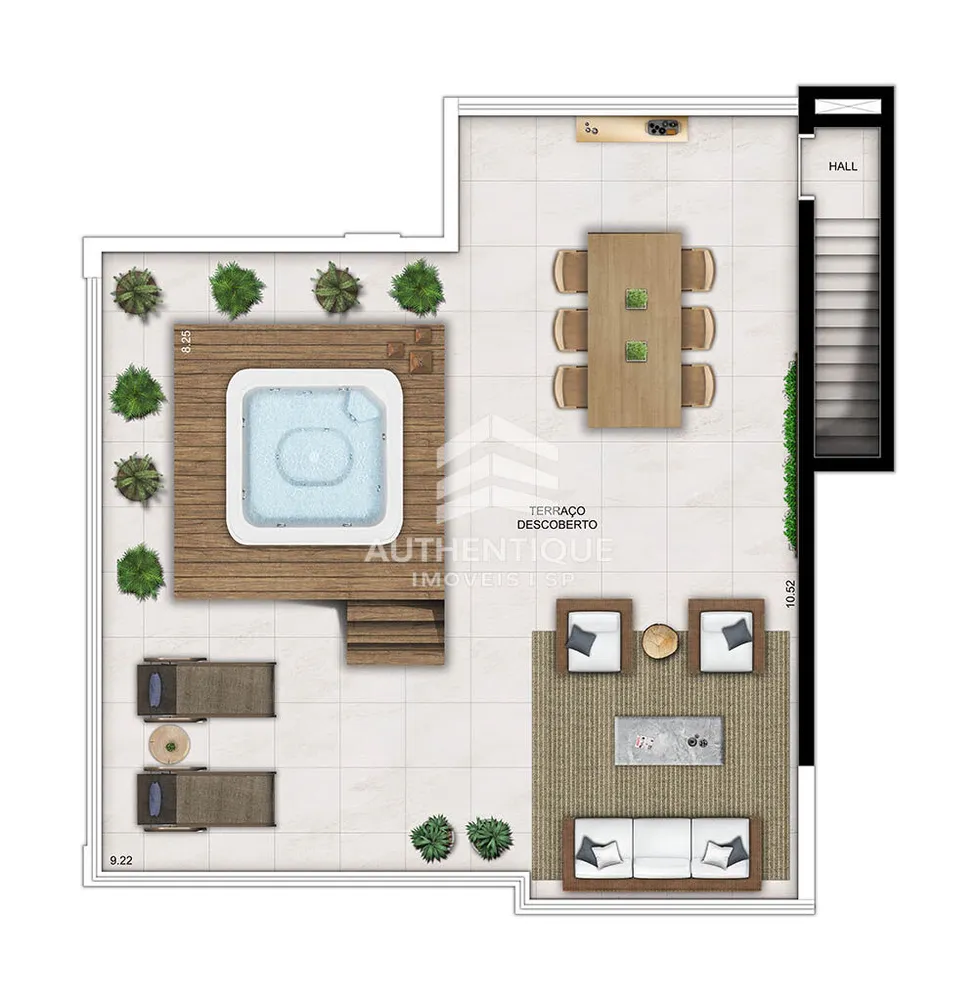 Cobertura, 4 quartos, 235 m² - Foto 7