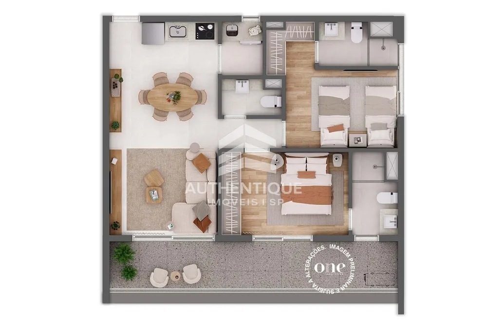 Cobertura, 2 quartos, 225 m² - Foto 9