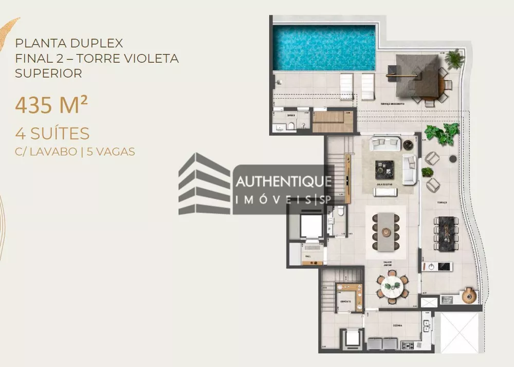 Apartamento à venda com 4 quartos, 293m² - Foto 33