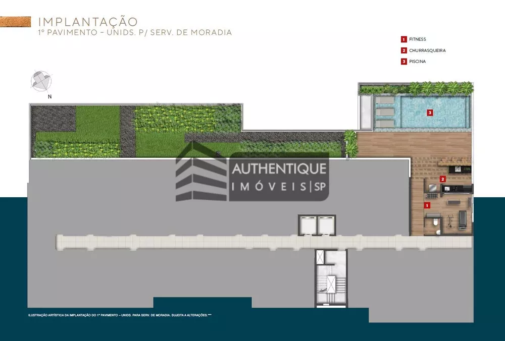 Apartamento, 1 quarto, 23 m² - Foto 1