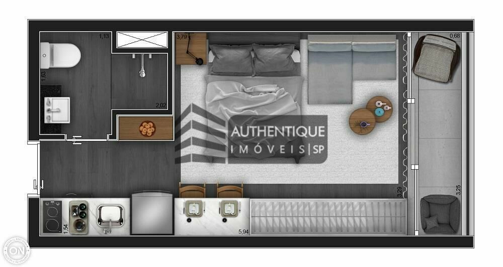 Apartamento, 1 quarto, 28 m² - Foto 23