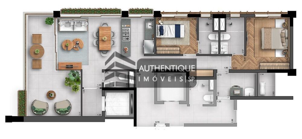 Apartamento, 3 quartos, 272 m² - Foto 3